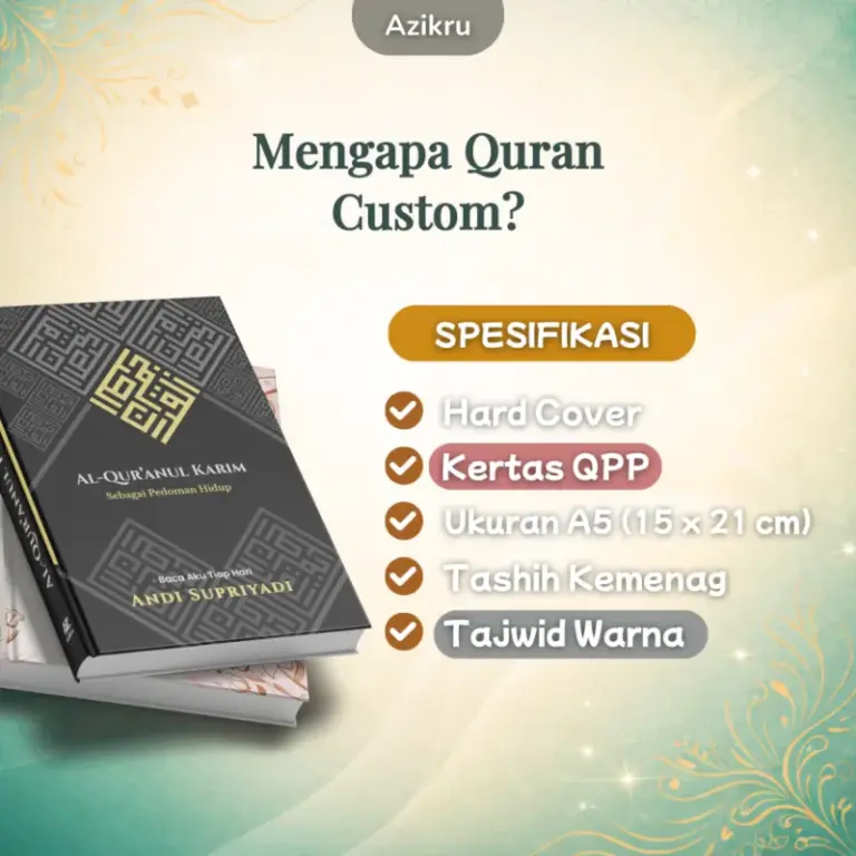 fitur quran dewasa custom