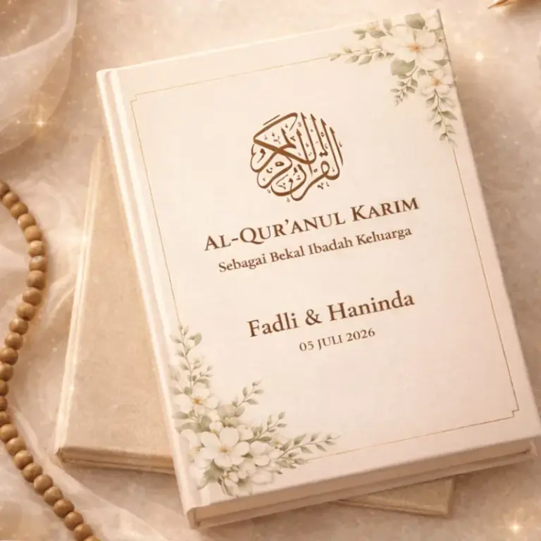 quran wedding desain eksklusif