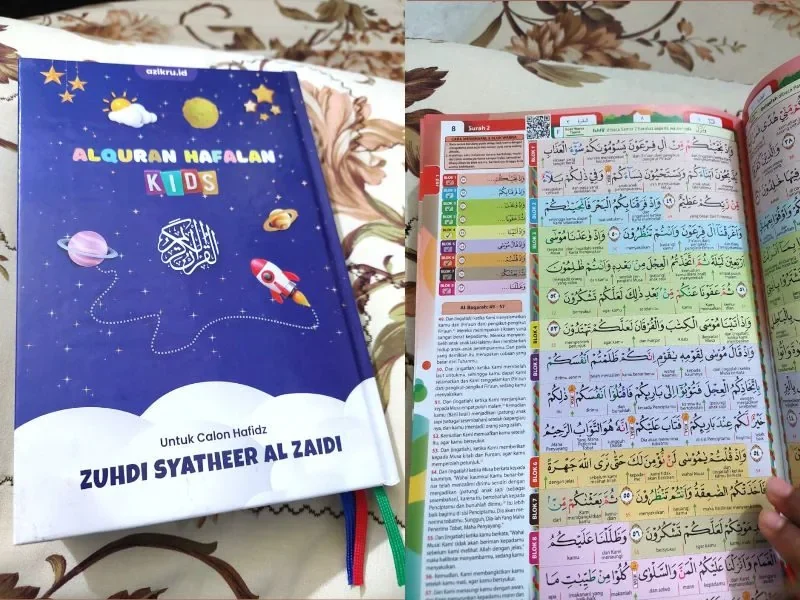 testimonial quran anak blue space